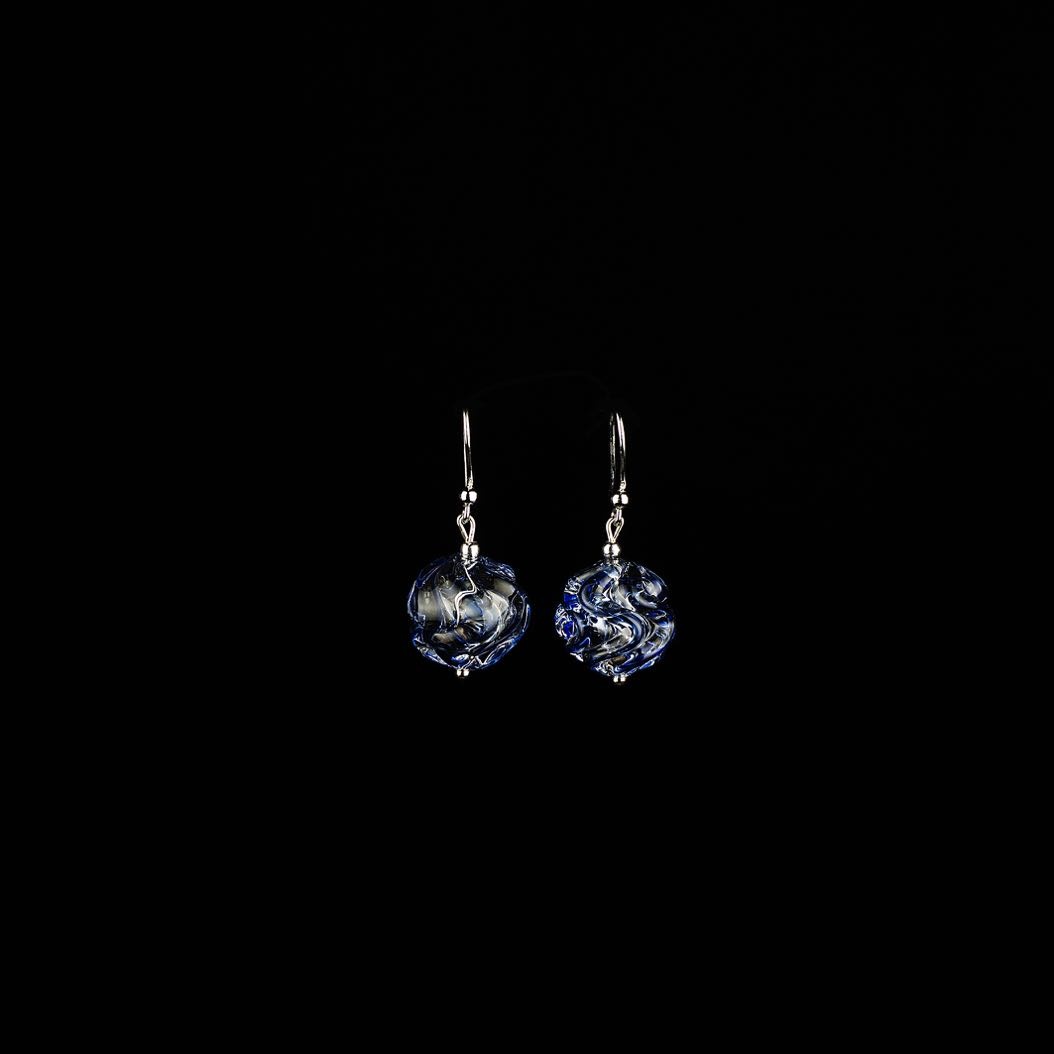 Earrings Crystal Blue 4