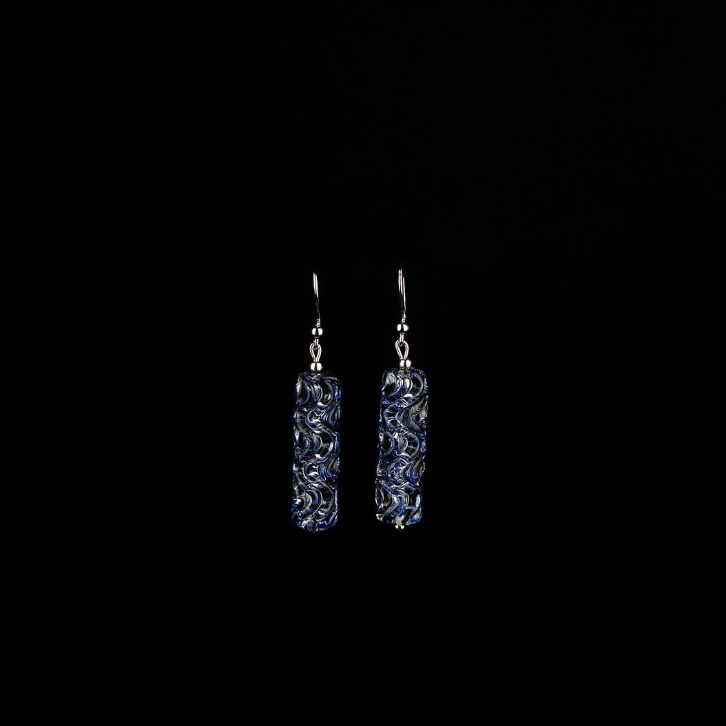 Earrings Crystal Blue 6