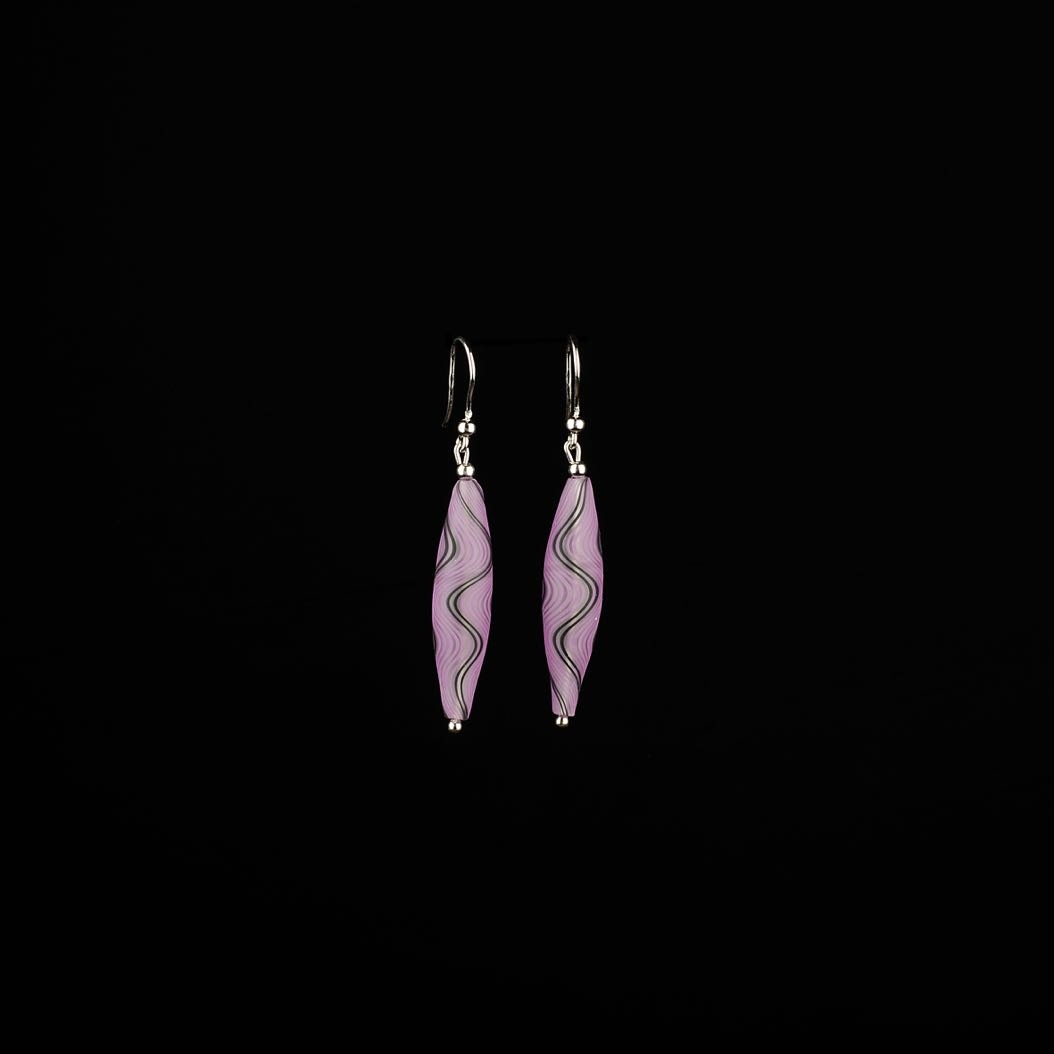 Earrings Moon Purple 5