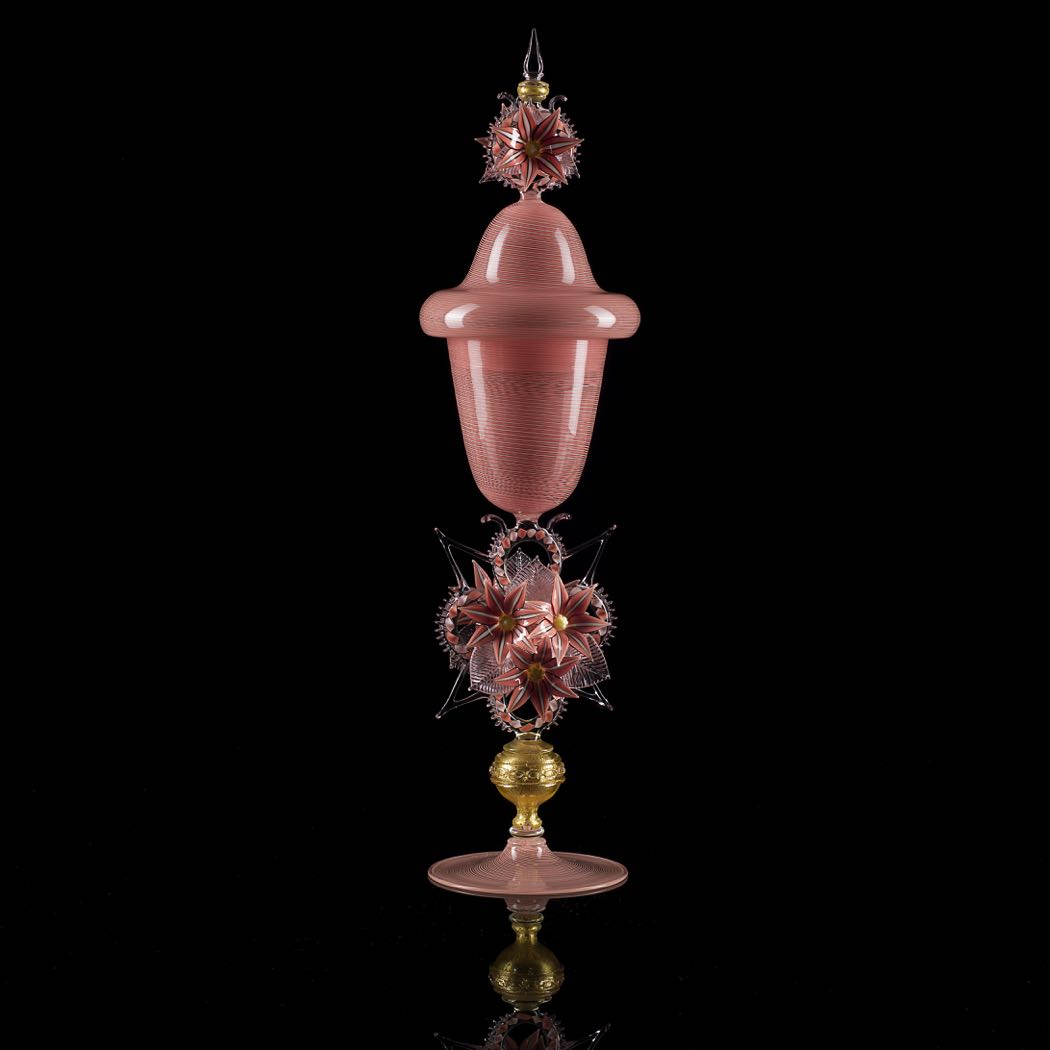 Reliquary pink flowers